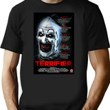 Terrifier (48) T-Shirt for Men & Women, T-Shirts Graphic Tee - Black