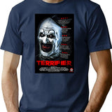 Terrifier (48) T-Shirt for Men & Women, T-Shirts Graphic Tee - Navy