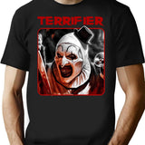 Terrifier (49) T-Shirt for Men & Women, T-Shirts Graphic Tee - Black