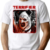 Terrifier (49) T-Shirt for Men & Women, T-Shirts Graphic Tee - White