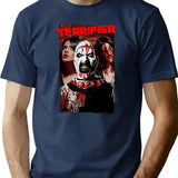 Terrifier (4) T-Shirt for Men & Women, T-Shirts Graphic Tee - Navy