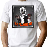 Terrifier (50) T-Shirt for Men & Women, T-Shirts Graphic Tee - White