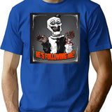 Terrifier (50) T-Shirt for Men & Women, T-Shirts Graphic Tee - Blue
