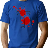 Terrifier (51) T-Shirt for Men & Women, T-Shirts Graphic Tee - Blue