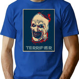 Terrifier (53) T-Shirt for Men & Women, T-Shirts Graphic Tee - Blue