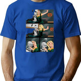 Terrifier (54) T-Shirt for Men & Women, T-Shirts Graphic Tee - Blue
