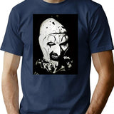 Terrifier (55) T-Shirt for Men & Women, T-Shirts Graphic Tee - Navy