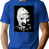 Terrifier (55) T-Shirt for Men & Women, T-Shirts Graphic Tee - Blue