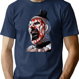 Terrifier (56) T-Shirt for Men & Women, T-Shirts Graphic Tee - Navy
