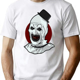 Terrifier (60) T-Shirt for Men & Women, T-Shirts Graphic Tee - White