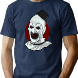 Terrifier (60) T-Shirt for Men & Women, T-Shirts Graphic Tee - Navy