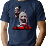Terrifier (63) T-Shirt for Men & Women, T-Shirts Graphic Tee - Navy