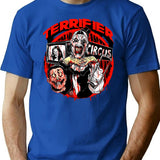 Terrifier (65) T-Shirt for Men & Women, T-Shirts Graphic Tee - Blue
