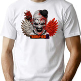 Terrifier (71) T-Shirt for Men & Women, T-Shirts Graphic Tee - White