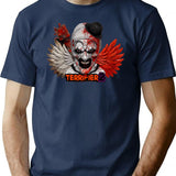 Terrifier (71) T-Shirt for Men & Women, T-Shirts Graphic Tee - Navy