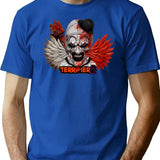 Terrifier (71) T-Shirt for Men & Women, T-Shirts Graphic Tee - Blue