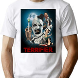 Terrifier (72) T-Shirt for Men & Women, T-Shirts Graphic Tee - White