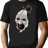 Terrifier (73) T-Shirt for Men & Women, T-Shirts Graphic Tee - Black