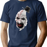 Terrifier (73) T-Shirt for Men & Women, T-Shirts Graphic Tee - Navy