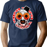 Terrifier (78) T-Shirt for Men & Women, T-Shirts Graphic Tee - Navy