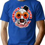 Terrifier (78) T-Shirt for Men & Women, T-Shirts Graphic Tee - Blue