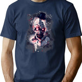 Terrifier (80) T-Shirt for Men & Women, T-Shirts Graphic Tee - Navy