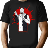 Terrifier (82) T-Shirt for Men & Women, T-Shirts Graphic Tee - Black