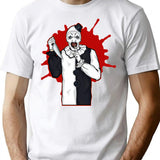 Terrifier (82) T-Shirt for Men & Women, T-Shirts Graphic Tee - White