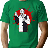 Terrifier (82) T-Shirt for Men & Women, T-Shirts Graphic Tee - Green