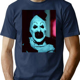 Terrifier (8) T-Shirt for Men & Women, T-Shirts Graphic Tee - Navy
