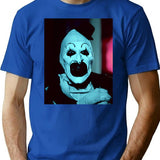 Terrifier (8) T-Shirt for Men & Women, T-Shirts Graphic Tee - Blue