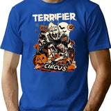 Terrifier (9) T-Shirt for Men & Women, T-Shirts Graphic Tee - Blue