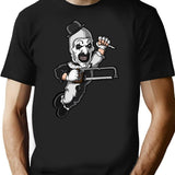 Terrifier art T-Shirt for Men & Women, T-Shirts Graphic Tee - Black