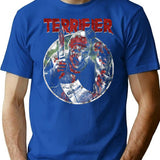 Terrifier T-Shirt for Men & Women, T-Shirts Graphic Tee - Blue