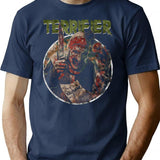 Terrifiers T-Shirt for Men & Women, T-Shirts Graphic Tee - Navy