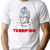 Terrify Horror Movie Art The Clown T-Shirt for Men & Women, T-Shirts Graphic Tee - White