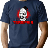Terrifying Blood T-Shirt for Men & Women, T-Shirts Graphic Tee - Navy