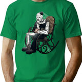 Terrifying Deep Thinking T-Shirt for Men & Women, T-Shirts Graphic Tee - Green