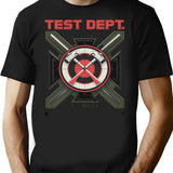 Tests Depts T-Shirt for Men & Women, T-Shirts Graphic Tee - Black
