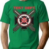 Tests Depts T-Shirt for Men & Women, T-Shirts Graphic Tee - Green