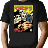 Tfts T-Shirt for Men & Women, T-Shirts Graphic Tee - Black