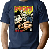 Tfts T-Shirt for Men & Women, T-Shirts Graphic Tee - Navy