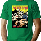 Tfts T-Shirt for Men & Women, T-Shirts Graphic Tee - Green