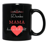 Thank You Mom For Giving You Mother'S Day Gift Black Gift Coffee Mug - Black