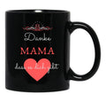 Thank You Mom For Giving You Mother'S Day Gift Black Gift Coffee Mug - Black