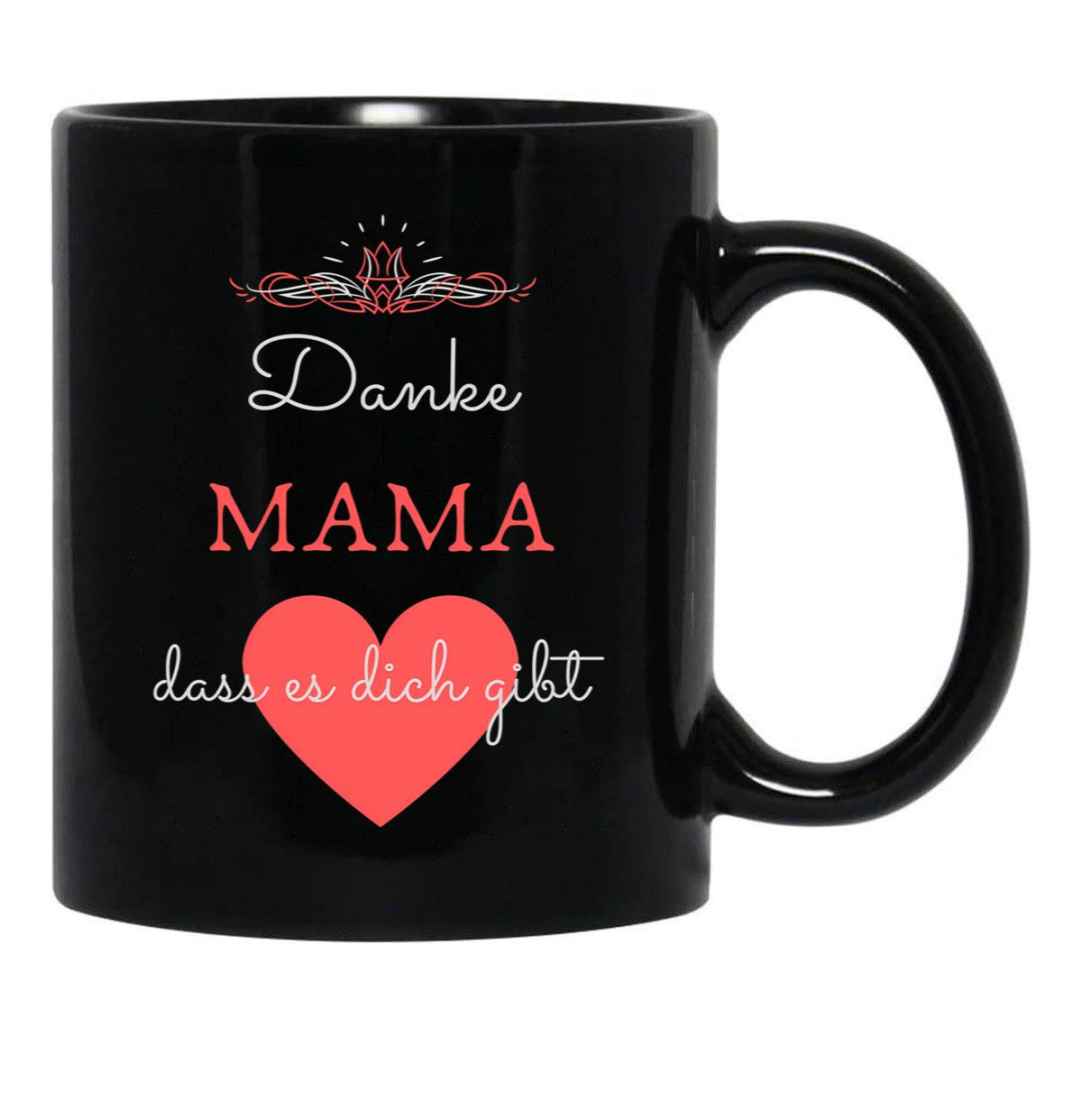 Thank You Mom For Giving You Mother'S Day Gift Black Gift Coffee Mug - Black