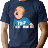 That My Purse I Don_T Know You Boys T-Shirt for Men & Women, T-Shirts Graphic Tee - Navy