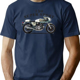 The 750Ss 1974 T-Shirt for Men & Women, T-Shirts Graphic Tee - Navy