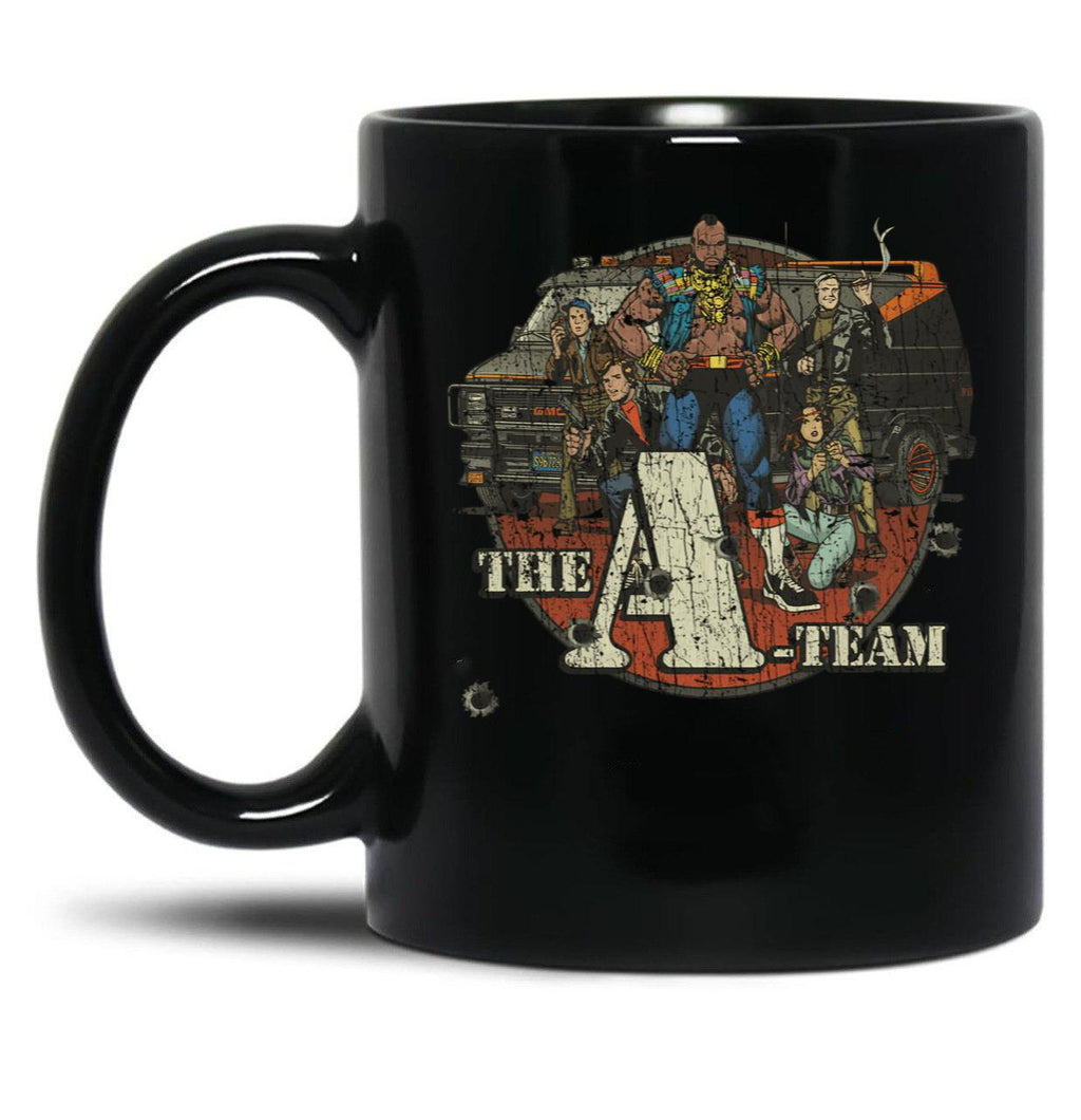 The A-Team 1983 Black Coffee Mug, Gift Coffee Mug