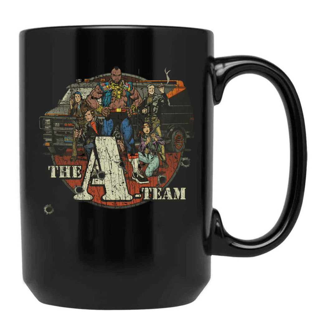 The A-Team 1983 Black Coffee Mug, Gift Coffee Mug